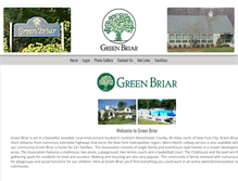 Tablet Screenshot of greenbriarhoa.com